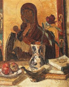 Traditional Still Life by Petru Bulgaras