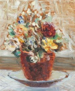 Pansies by Bob (Gheorghe) Bulgaru