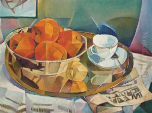 Still Life With Oranges by Nadia Bulighin Grossman