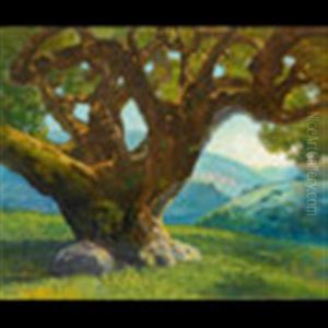 Untitled - The Old Oak by William Howell Bull