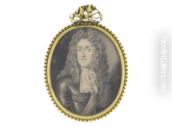 James Ii (1633-1701), King Of England And Ireland And James Vii Of Scotland (1685-1688), Wearing Suit Of Armour, Lace Jabot And Sash Of The Order Of The Garter - view 1