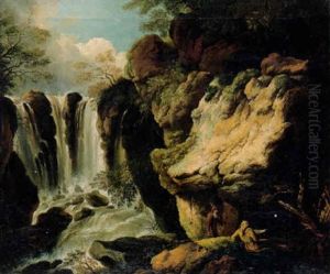 Landschaft Mit Eremit