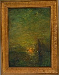 Sailing Into The Sunset, Venice by William Gedney Bunce