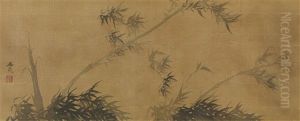 Windswept Bamboo by Tani Buncho