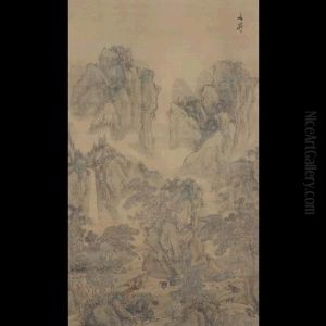 Landscape by Tani Buncho
