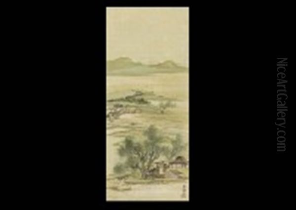 Lakeside In The Spring - view 1