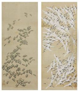 One Hundred Cranes (+ One Hundred Turtles; Pair)