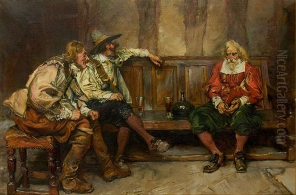 Gentlemen Drinking - view 1