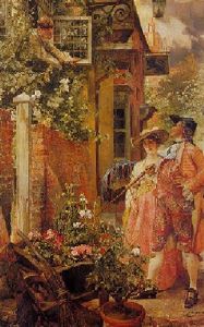 The Rose Grower by Edgar Bundy