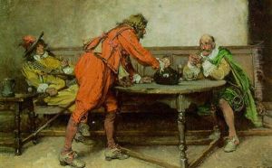 Cavaliers In A Tavern