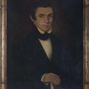 Pair Of Portraits Of A Gentleman And His Wife, New Hampshire Or Vermont