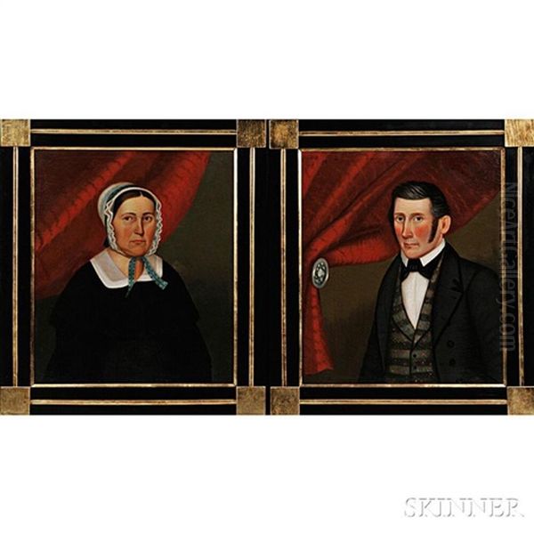 Portraits Of Mr. And Mrs. Abel Brown - view 1