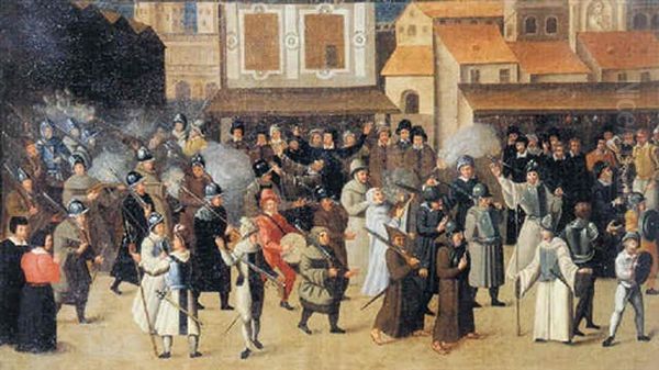 La Procession De La Ligue - view 1