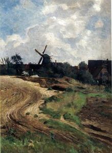 Ostfriesische Landschaft by Franz Bunke