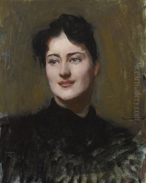 Portrait Of A Woman (dark-haired Model) - view 1