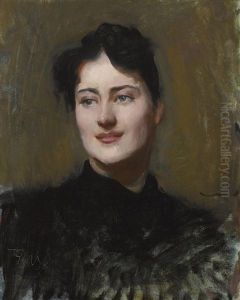 Portrait Of A Woman (dark-haired Model)