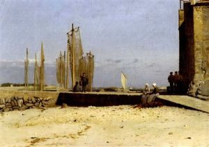 Breton Harbor, Larmor by Dennis Miller Bunker