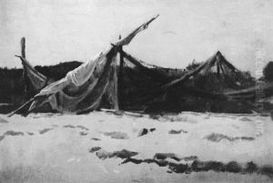 Drying Nets by Dennis Miller Bunker