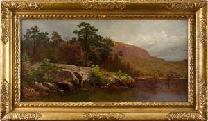Fourteen Mile Island, Lake George by Andrew Fisher Bunner
