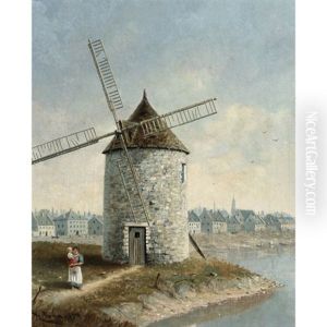 Windmill Point And Montreal Riverfront (from A Sketch Taken In 1806)