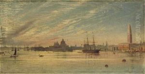 A Venetian View by John Wharlton Bunney