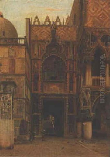 La Porta Della Carta Nella Palazzo Ducale, Venezia - view 1