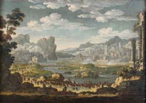 Siege D'une Ville Fortifiee by Jan van Bunnick