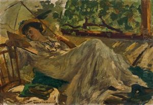 (au Soleil ) by Rupert Charles Bunny