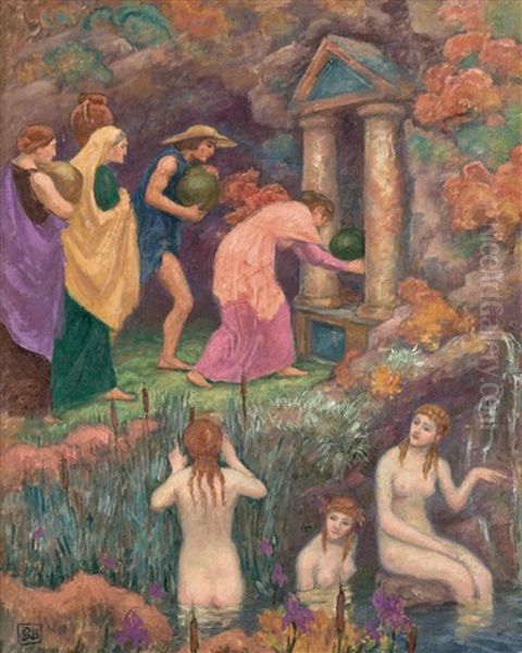 Offrande Aux Nymphes (offering To The Nymphs) - view 1