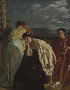 Au Balcon by Rupert Charles Bunny