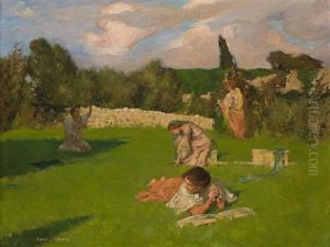 Summer Afternoon by Rupert Charles Bunny
