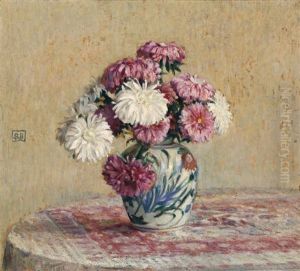 Still Life, Flowers by Rupert Charles Bunny