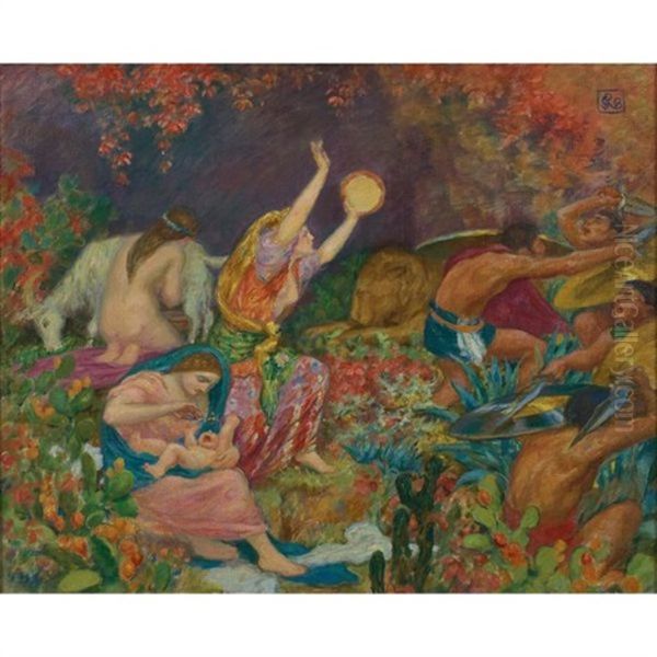 The Infant Zeus - view 1