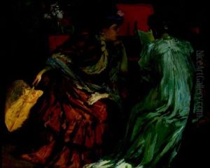 A Word Of Advice by Rupert Charles Bunny