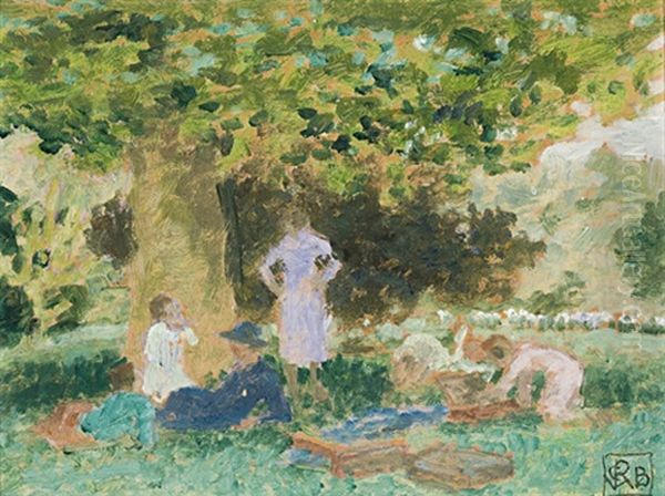 In The Gardens (from The Royal Botanic Gardens, Melbourne Series) - view 1