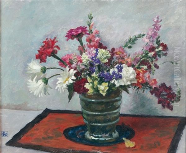 Still Life Of Mixed Blooms - view 1