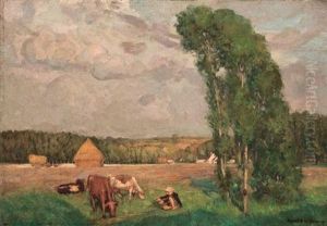Evening: Near Cloyes by Rupert Charles Bunny