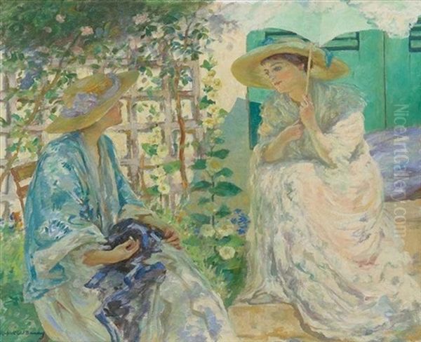 Two Ladies In A Garden (in The Garden) - view 1