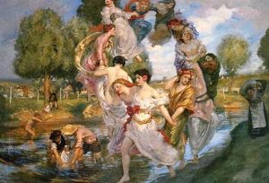 The Hours (aka Rite Of Spring And Fete Champetre) by Rupert Charles Bunny