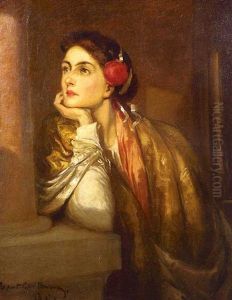 Saint Cecilia by Rupert Charles Bunny