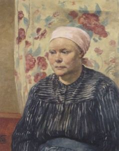 French Peasant Woman by Rupert Charles Bunny