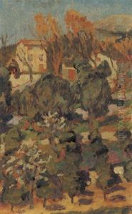 Farmhouse, South Of France by Rupert Charles Bunny
