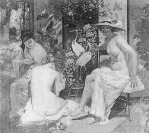 Le Bain De Soleil by Rupert Charles Bunny