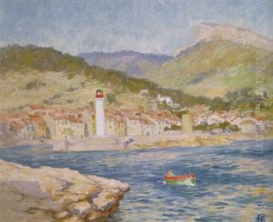 Port Of Cassis by Rupert Charles Bunny