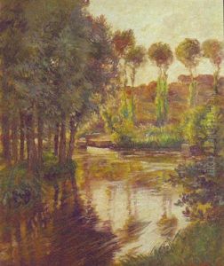 A Tranquil River by Rupert Charles Bunny