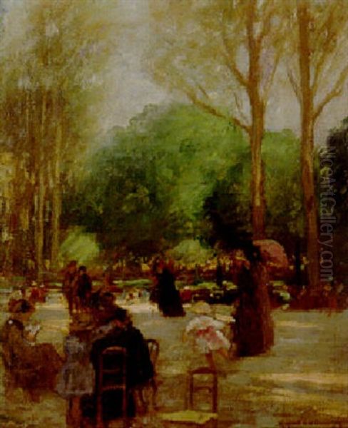 Luxembourg Gardens - view 1