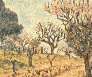 Spring Blossom, South Of France by Rupert Charles Bunny
