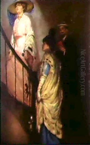The Meeting On The Stairs - view 1