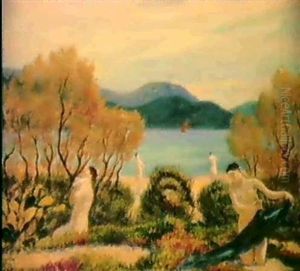 Decorations, Le Lavandou by Rupert Charles Bunny