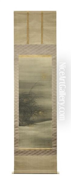Fireflies At Night - view 1